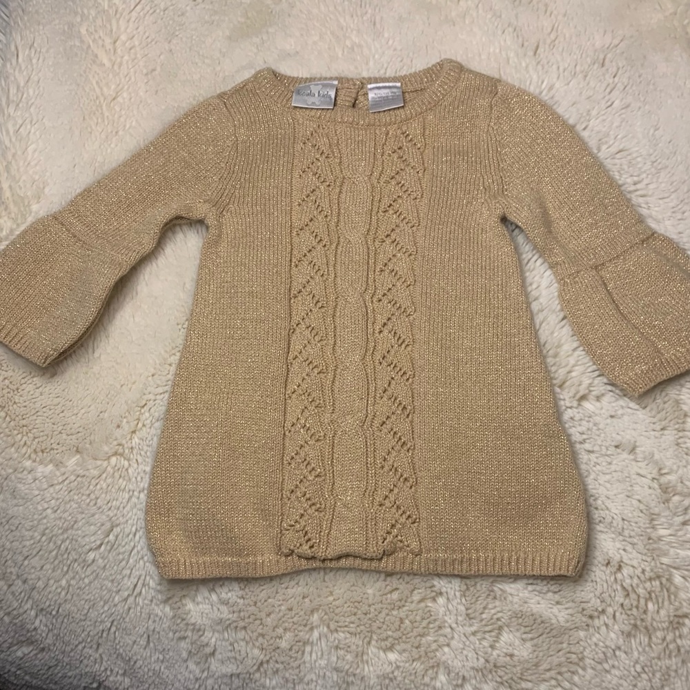 Koala Kids Shimmer Sweater Size:6-9 mos